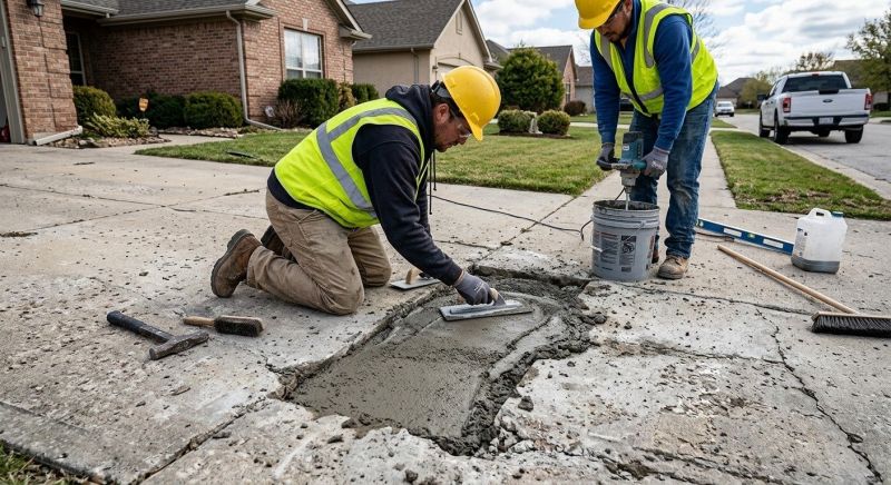 Concrete Slab Maintenance Service