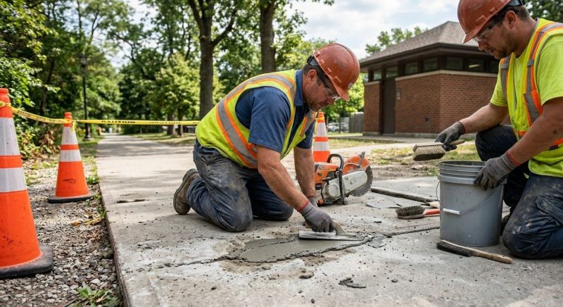 Concrete Slab Maintenance Service